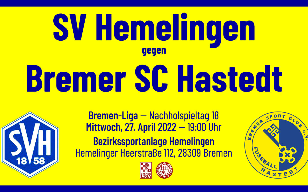 Hemelingen empfängt Hastedt zum Ostbremer Derby