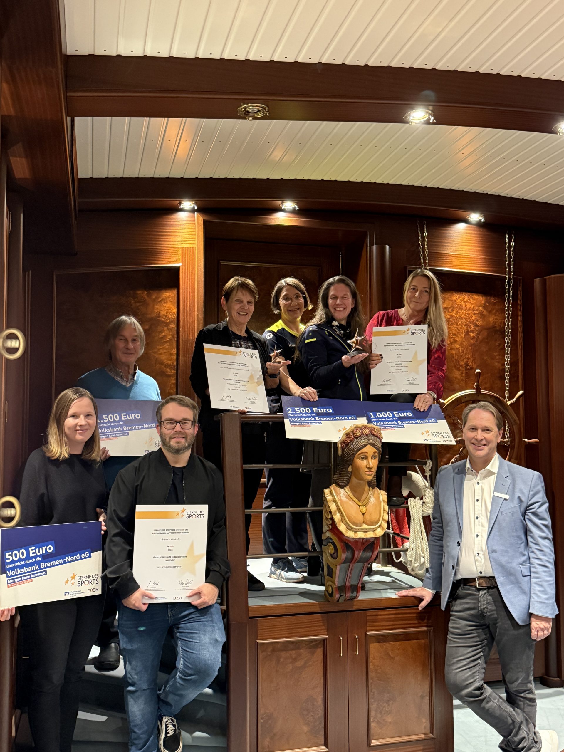 Verleihung Sterne des Sports Team Bild